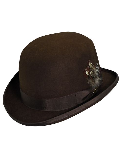 STACY ADAMS Men's Wool Derby Hat