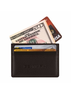 Leather Money Clip - Strong Magnets Holds 30 banknotes - for Men - Cash Leather Card Holder - Gift Box