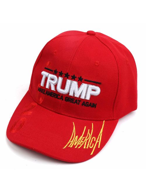 Flantor Donald Trump Baseball Cap, 2020 President Election Trump Keep America Great Cotton Baseball Cap