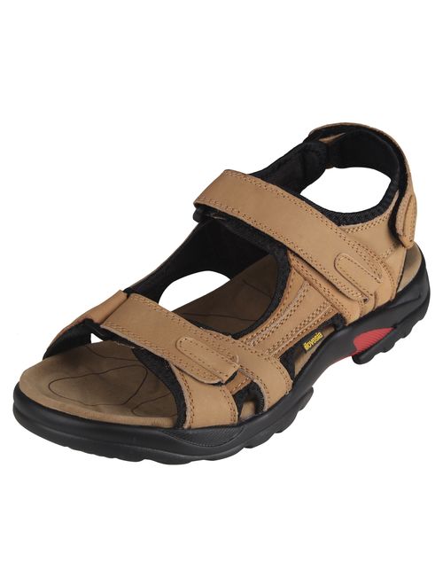 iloveSIA Mens Leather Sandals Athletic and Outdoor Shoes