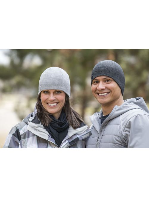 Cascade Mountain Tech Merino Wool Beanies - Balaclava Cold Weather Windproof Ski Mask