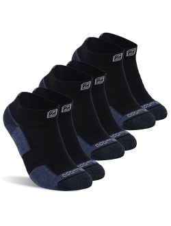 Athletic Running Socks, ZEALWOOD Unisex Merino Wool Anti-blister Cushion Hiking Socks,1/3 Pairs