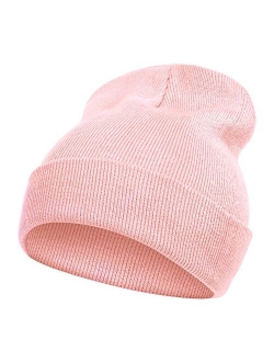 TOP HEADWEAR TopHeadwear Solid Color Long Beanie