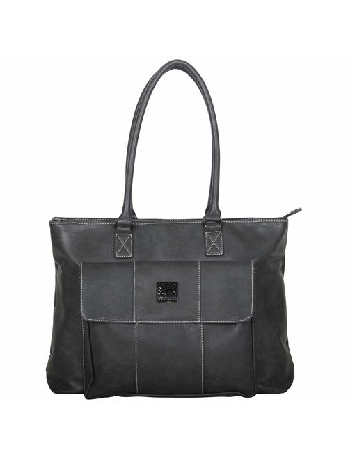 Kenneth Cole Reaction Casual Fling Computer Overnighter Travel Totes, Black