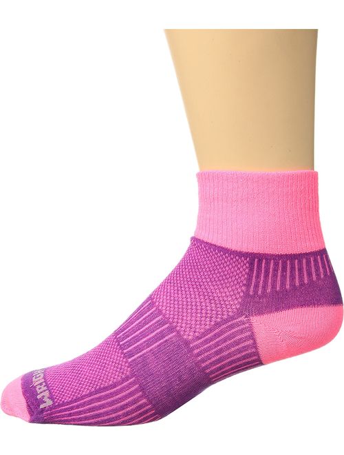 WrightSock Women's Coolmesh Ii Qtr Single Pack