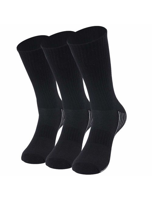 Buy Bamboo Socks, Sunew Soft Mens and Womens Athletic Hiking Crew ...