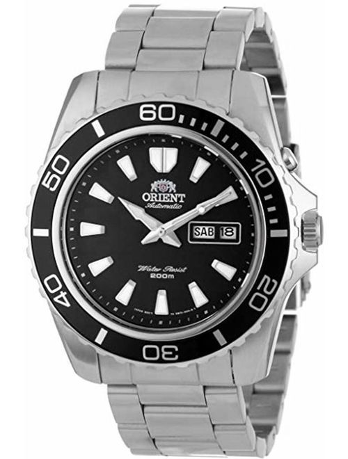 Orient Men's 'Mako XL' Japanese Automatic Stainless Steel Diving Watch