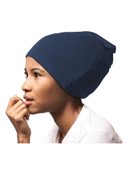 ADAMA Satin Lined Jersey Beanie