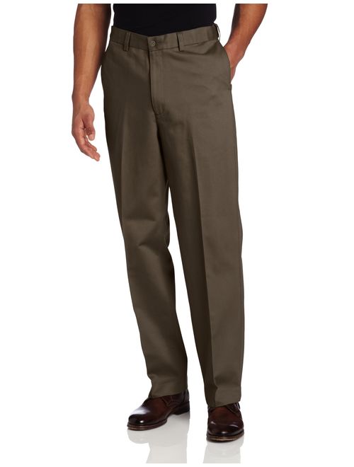 Savane Men's Flat Front Performance Chino Pant