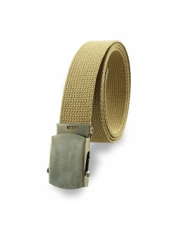 Cargo Cotton Military Web Belt Made in USA By Thomas Bates