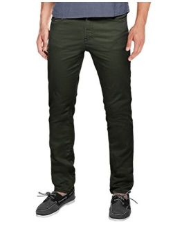 Match Men's Straight-Fit Flat-Front Work Pants