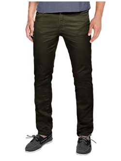 Match Men's Straight-Fit Flat-Front Work Pants