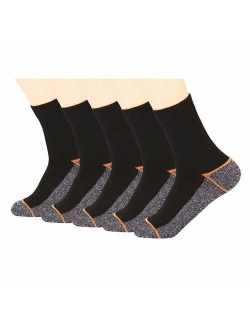 Copper Infused Athletic Ankle Quarter Socks for Mens and Womens 4/5 Pairs