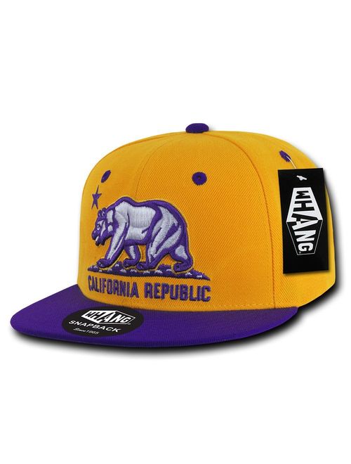 WHANG California Republic Snapbacks