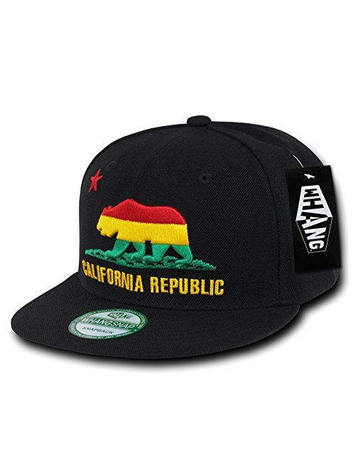 WHANG California Republic Snapbacks