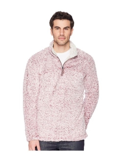 True Grit Men's Frosty Tipped Pile 1/4 Zip Pullover