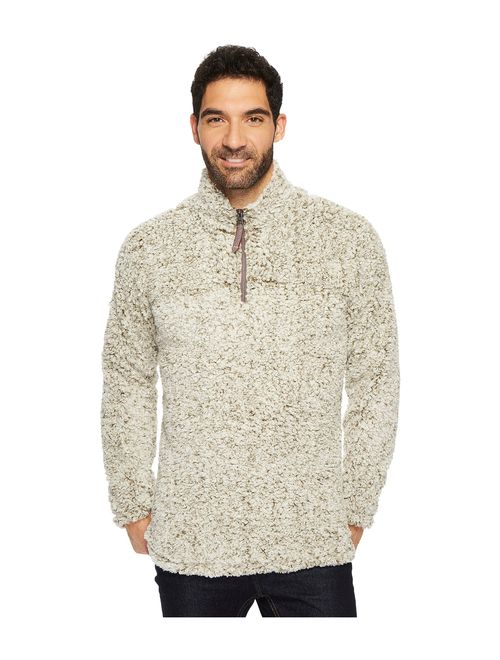 True Grit Men's Frosty Tipped Pile 1/4 Zip Pullover