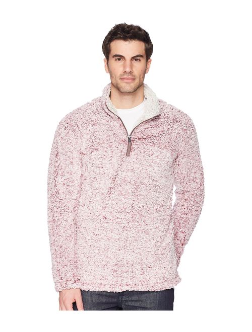 True Grit Men's Frosty Tipped Pile 1/4 Zip Pullover