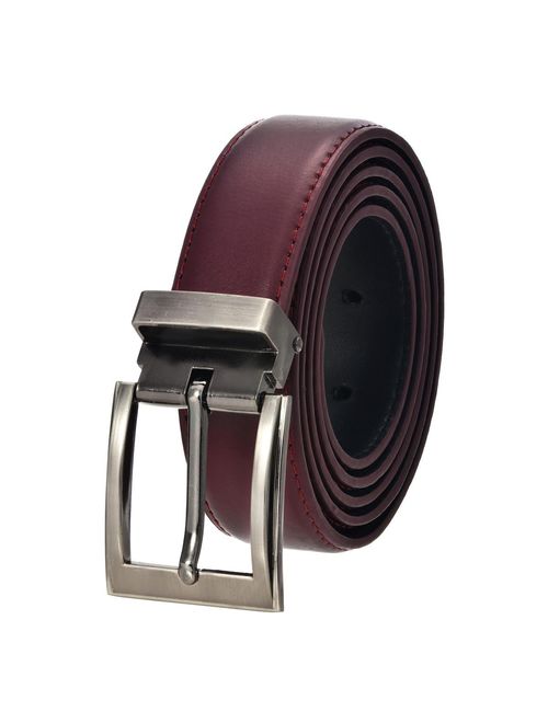 Faux Leather Belt with Nickel Buckle - Many Colors Available