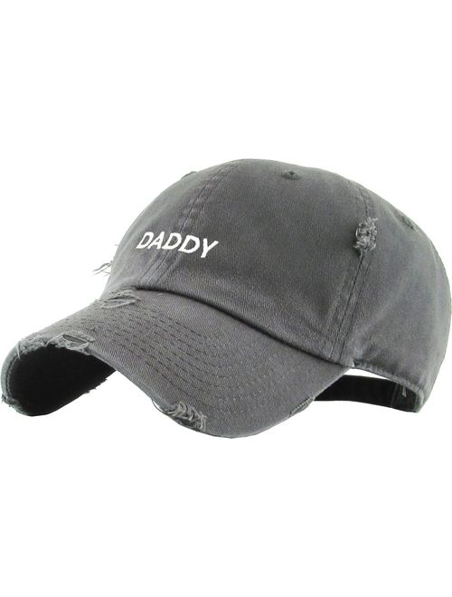 Good Vibes Only Heart Breaker Daddy Dad Hat Baseball Cap Polo Style Adjustable Cotton