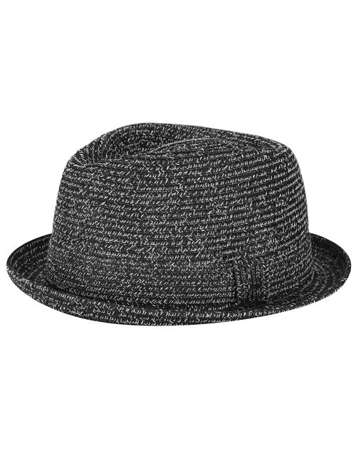 Bailey of Hollywood Men's Billy Fedora with Teardrop Crown