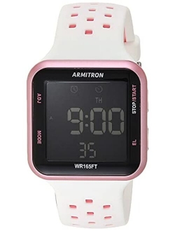 Sport Unisex 40/8417 Digital Chronograph Silicone Strap Watch