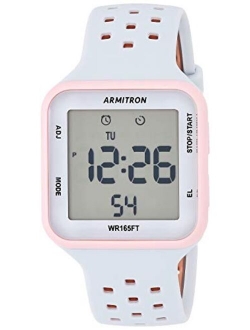 Sport Unisex 40/8417 Digital Chronograph Silicone Strap Watch