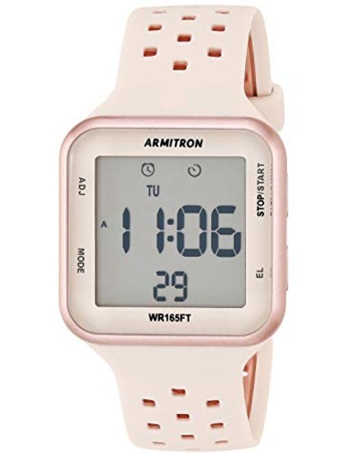 Armitron Sport Unisex 40/8417 Digital Chronograph Silicone Strap Watch