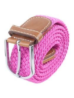 SUNYIK Men's Casual Braided Elastic Stretch Belt