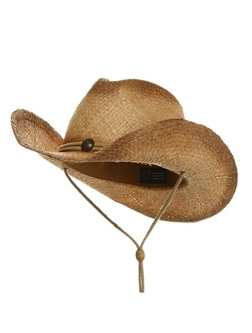 MG Outback Tea Stained Raffia Straw Hat