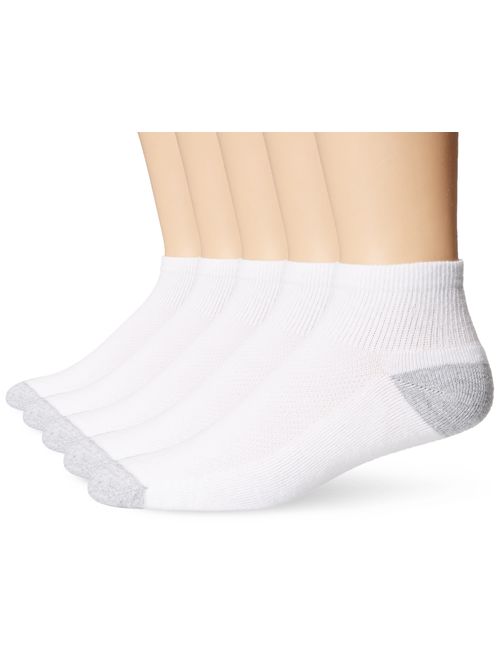 Hanes Ultimate Men's 5-Pack FreshIQ X-Temp Ankle Socks