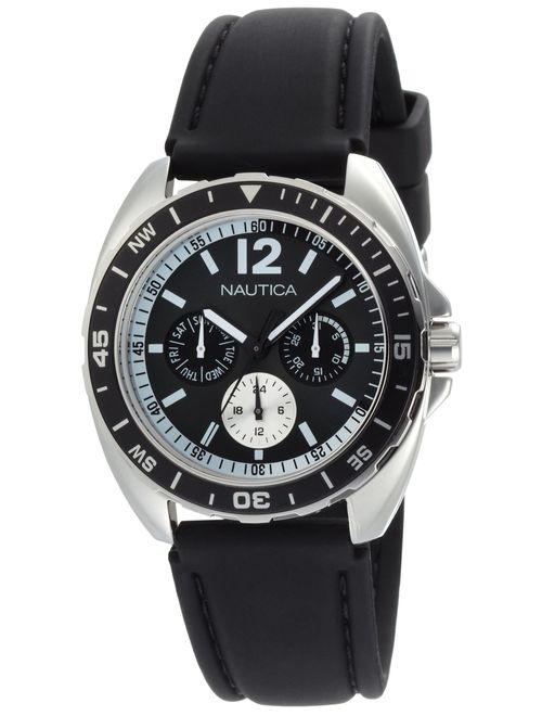 Nautica Men's Quartz Resin Silicone Watch