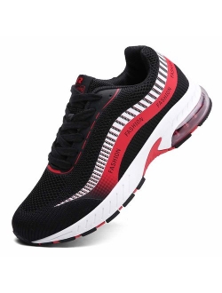 XIDISO Running Shoes Mens Women Air Trail Mesh Sneakers Athletic Walking Cross Training Tennis Sports Shoe for Men