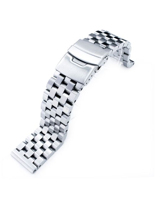 22mm Super Engineer II Watch Bracelet, 316L Stainless Steel Straight End