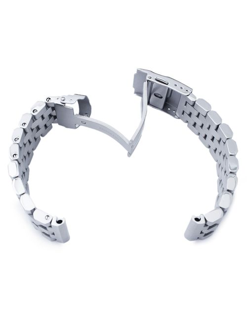 22mm Super Engineer II Watch Bracelet, 316L Stainless Steel Straight End