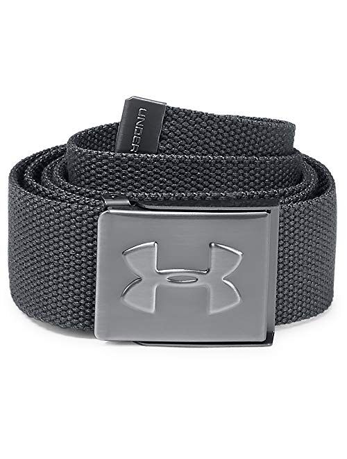 Under Armour Men's Polyester Adjustable Bukcle Webbed Belt