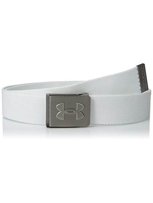 Under Armour Men's Polyester Adjustable Bukcle Webbed Belt