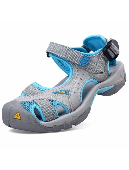 Womens Mens Hiking Outdoor Sandals Summer Athtletic Walking Water Shoes with Closed Toe