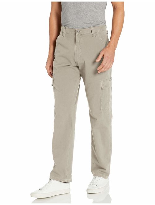 Wrangler Authentics Men's Big and Tall Classic Twill Relaxed Fit Cargo Pant