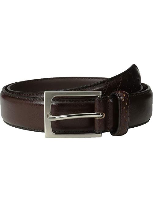 Florsheim Men's 32 mm Full Grain Leather Wingtip Belt