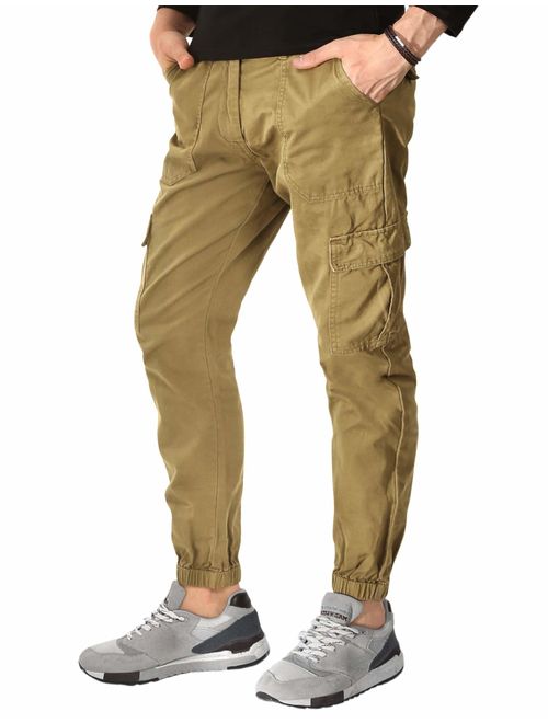 Match Mens Twill Jogger Pants