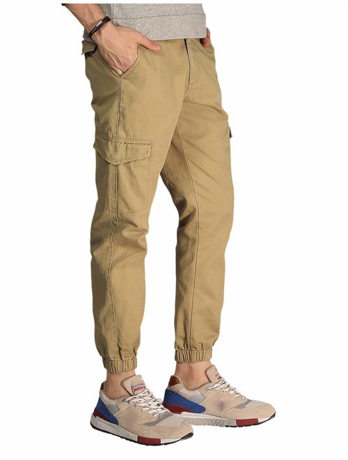 Match Mens Twill Jogger Pants