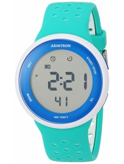 Sport Unisex 40/8423 Digital Chronograph Silicone Strap Watch