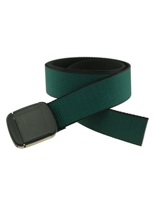 Thomas Bates Hiker Belt Nylon Blend Outdoor Web Adjustable Buckle Made in the USA