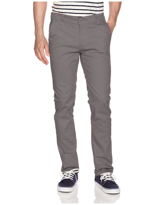 WT02 Men's Long Basic Stretch Skinny Chino Pant