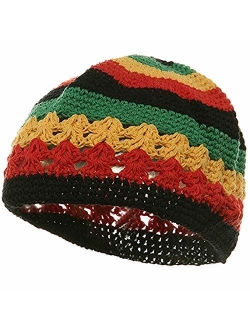 3rd Power Outlet Knit Kufi Hat - Koopy Cap - Crochet Beanie