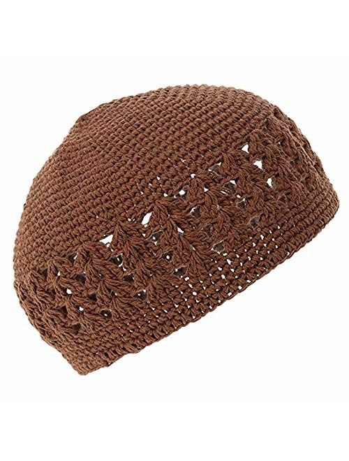 3rd Power Outlet Knit Kufi Hat - Koopy Cap - Crochet Beanie