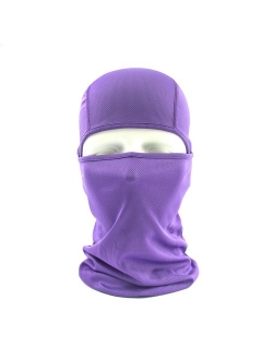 hikevalley Balaclava Face Mask Adjustable Windproof UV Protection Hood