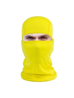 hikevalley Balaclava Face Mask Adjustable Windproof UV Protection Hood