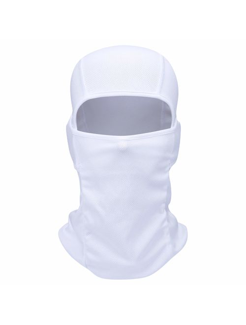 hikevalley Balaclava Face Mask Adjustable Windproof UV Protection Hood